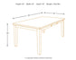Tabla Ralene RECT DRM Butterfly EXT