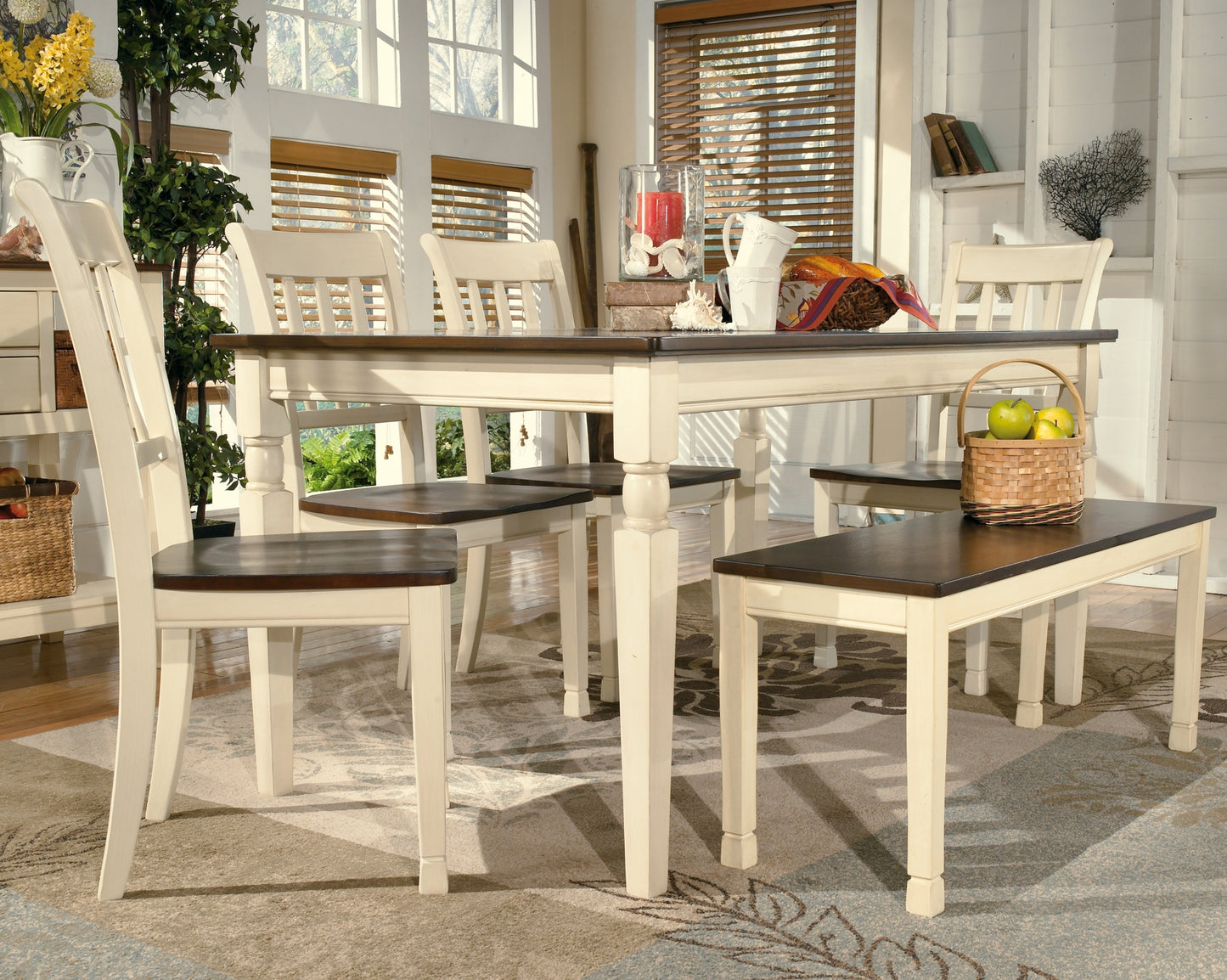 Ashley Express - Mesa de comedor rectangular Whitesburg