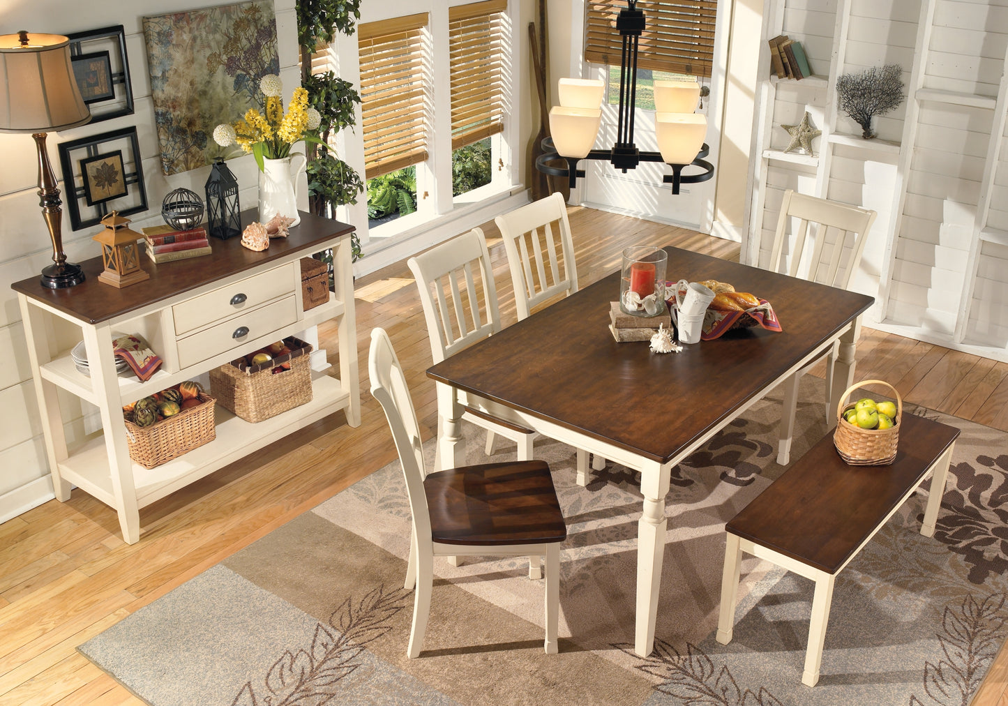 Ashley Express - Mesa de comedor rectangular Whitesburg