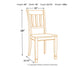 Ashley Express - Silla auxiliar de comedor Whitesburg (2 unidades)