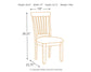 Ashley Express - Silla auxiliar Berringer Dining UPH (2 unidades)