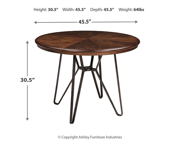 Ashley Express - Mesa de comedor redonda Centiar