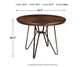 Ashley Express - Mesa de comedor redonda Centiar