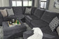 Ashley Express - Otomana extragrande con acento Tracling