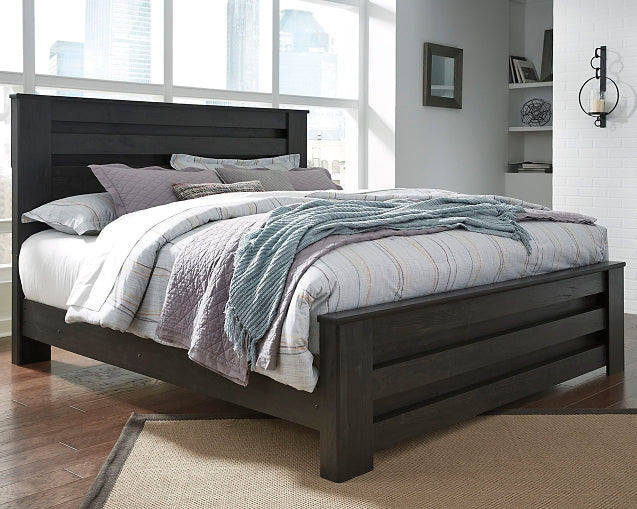 Ashley Express - Cama con paneles Brinxton