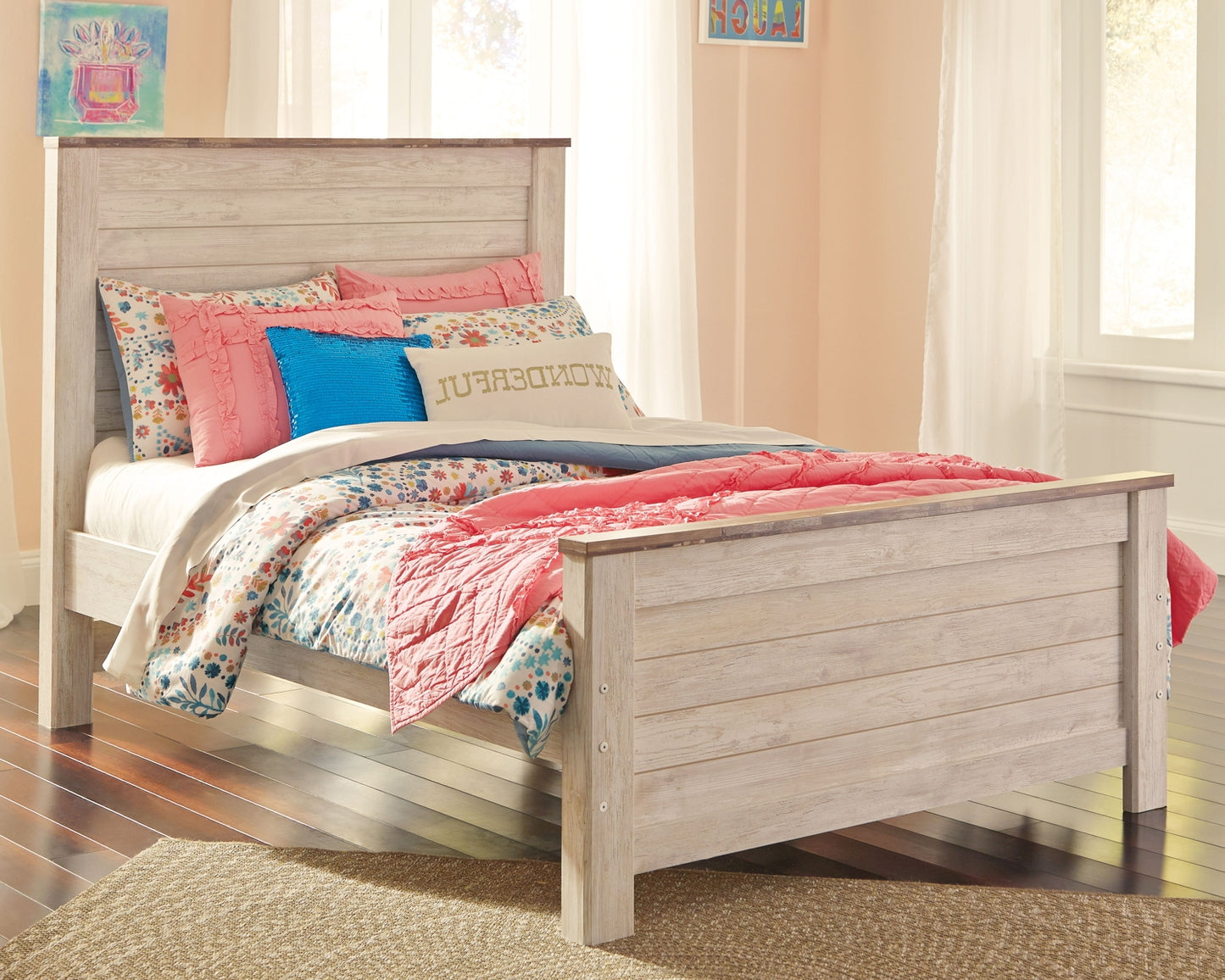 Ashley Express - Cama con paneles Willowton