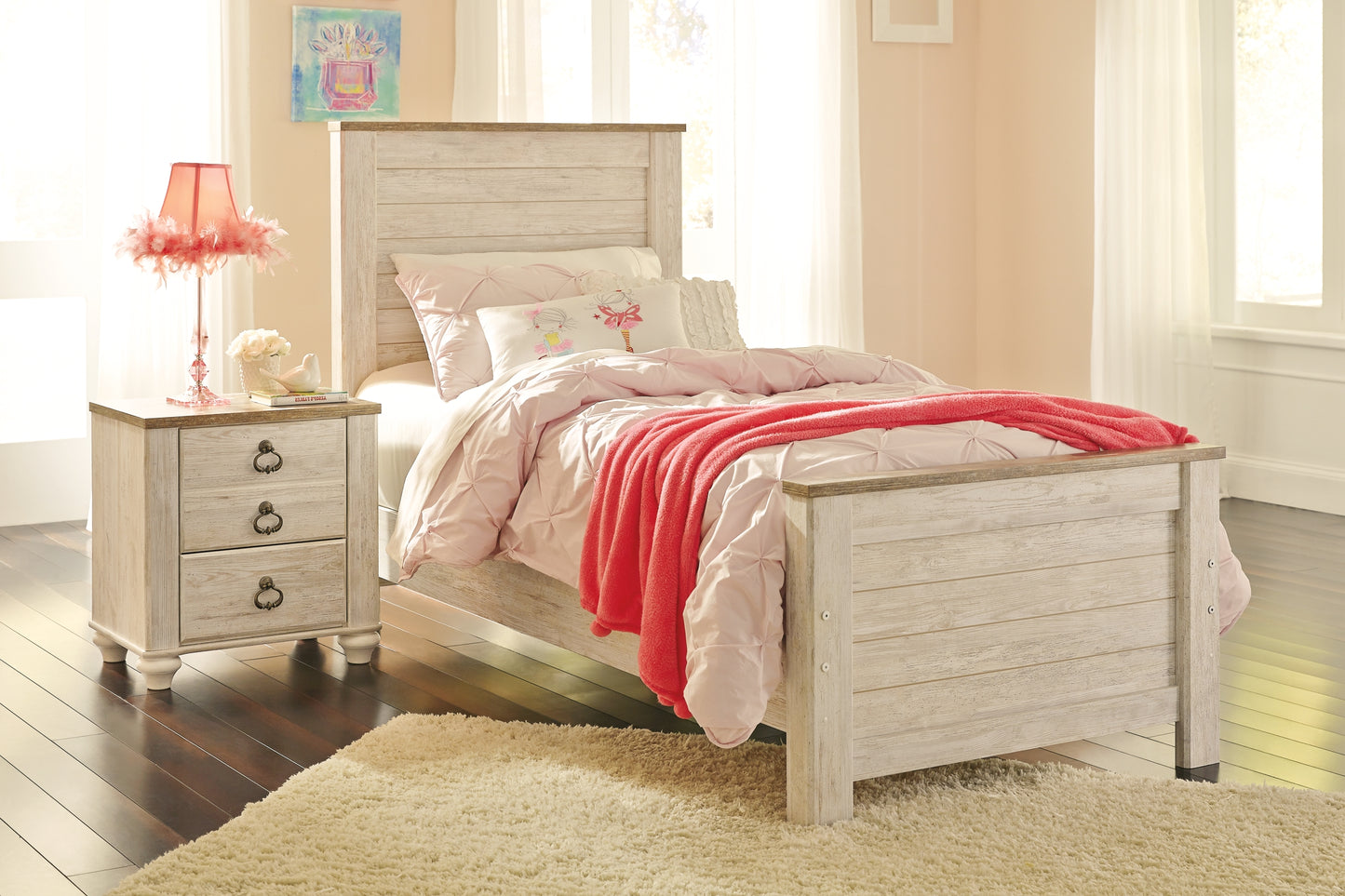 Ashley Express - Cama con paneles Willowton