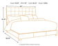 Ashley Express - Cama tapizada Dolante