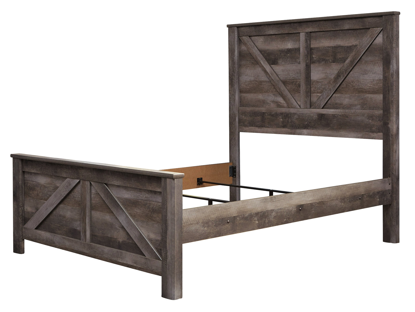 Ashley Express - Cama con paneles Wynnlow Crossbuck
