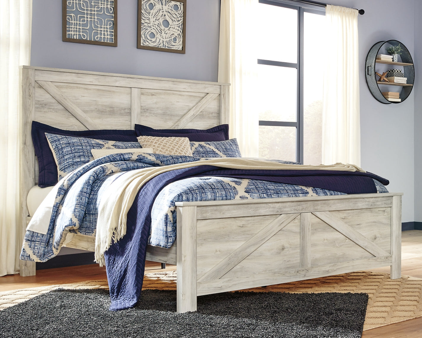 Ashley Express - Cama con paneles Bellaby Crossbuck