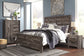 Ashley Express - Cama con paneles Wynnlow Crossbuck
