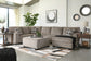Ashley Express - Otomana extragrande con acento Ballinasloe