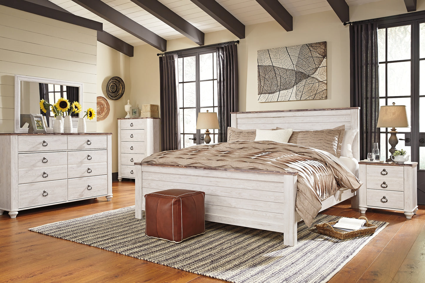 Ashley Express - Cama con paneles Willowton