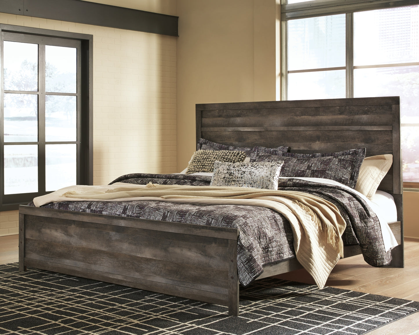 Ashley Express - Cama con paneles Wynnlow