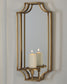Ashley Express - Aplique de pared Dumi