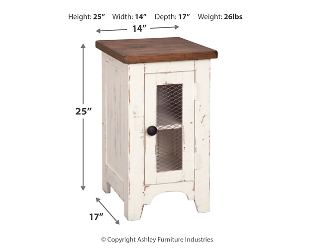 Ashley Express - Mesa auxiliar con silla Wystfield