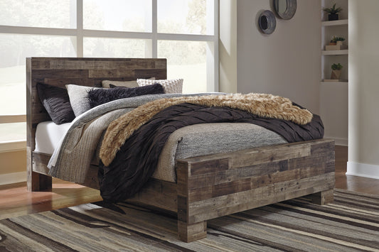 Cama con paneles Derekson
