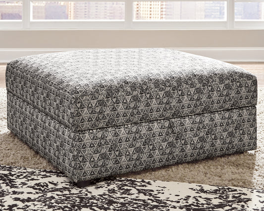Otomana Kellway con almacenamiento