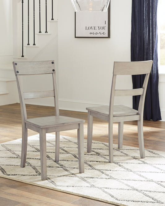 Ashley Express - Silla auxiliar de comedor Loratti (2 unidades)