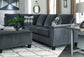 Seccional Abinger de 2 piezas con chaise longue