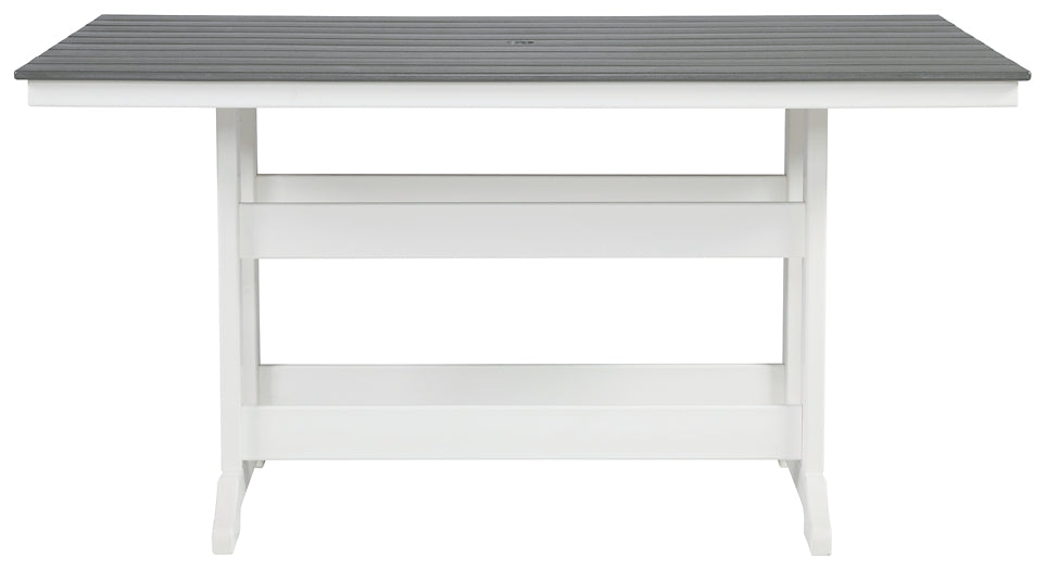 MESA DE MOSTRADOR RECTANGULAR CON OPCIÓN UMBRAL Transville
