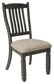 Ashley Express - Silla auxiliar UPH para comedor Tyler Creek (2 unidades)