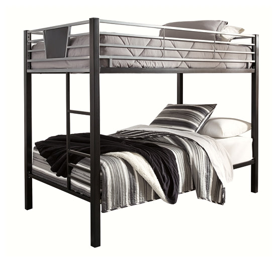 Litera Dinsmore Twin/Twin con escalera