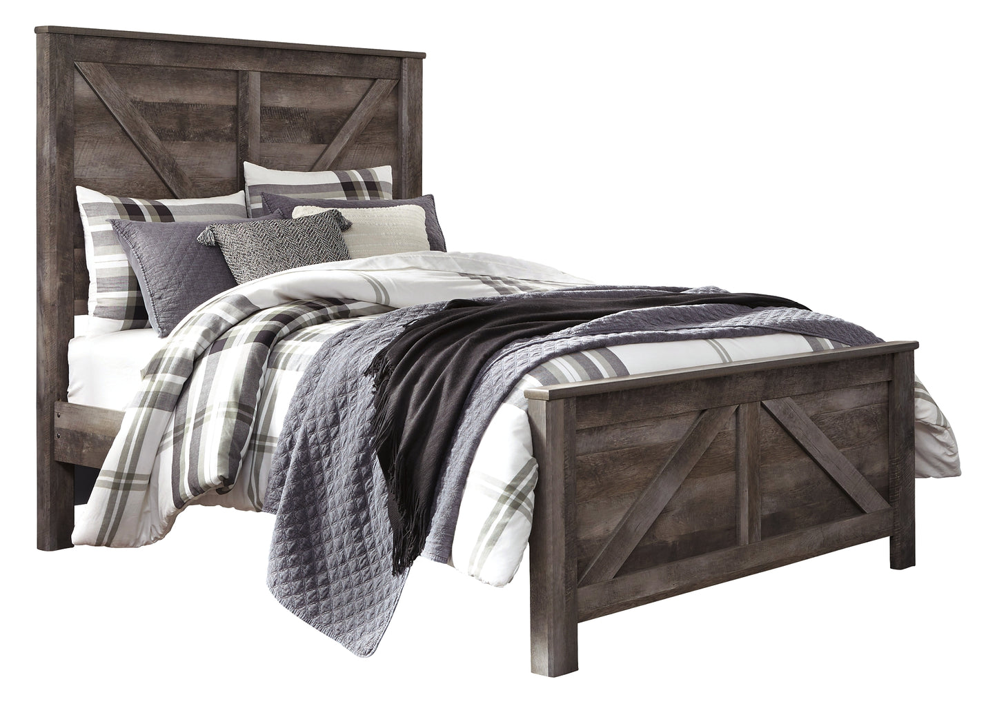 Ashley Express - Cama con paneles Wynnlow Crossbuck