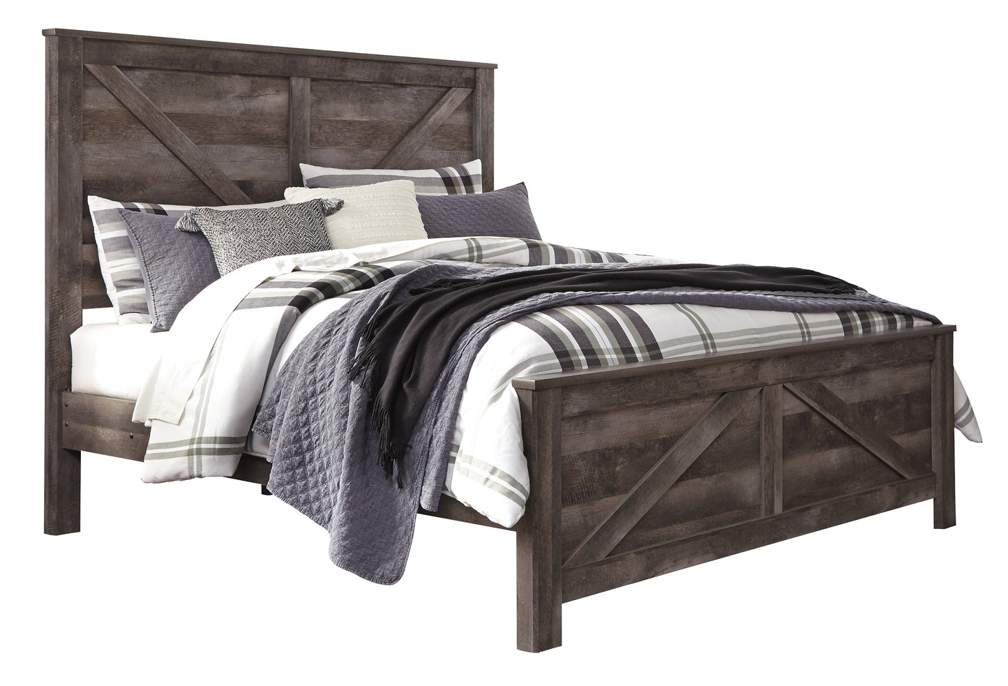 Ashley Express - Cama con paneles Wynnlow Crossbuck