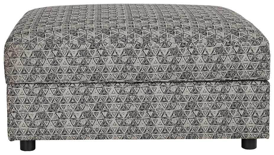 Otomana Kellway con almacenamiento