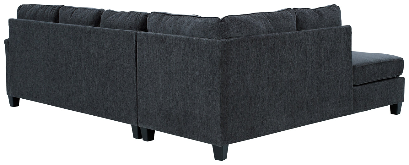 Seccional Abinger de 2 piezas con chaise longue