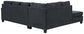 Seccional Abinger de 2 piezas con chaise longue