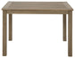 Ashley Express - Mesa de comedor cuadrada Aria Plains con UMB OPT
