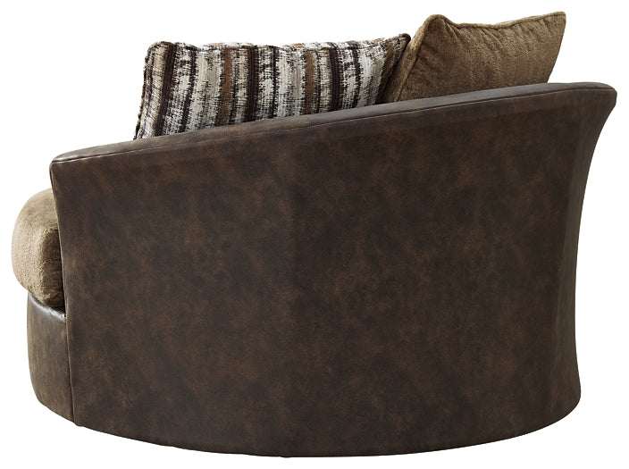 Silla giratoria decorativa extragrande Alesbury