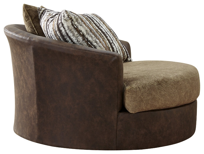 Silla giratoria decorativa extragrande Alesbury