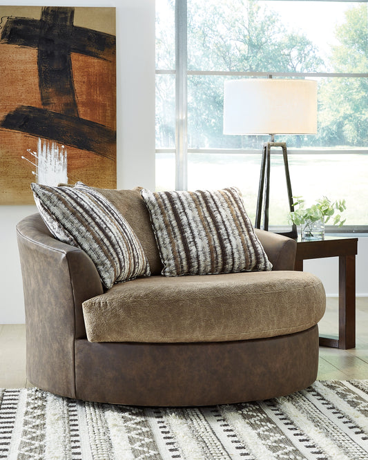 Silla giratoria decorativa extragrande Alesbury