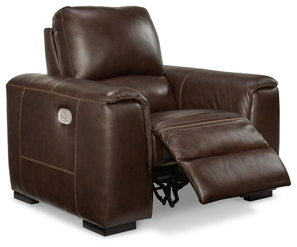 Sillón reclinable Alessandro PWR/reposacabezas ajustable