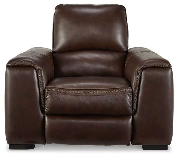 Sillón reclinable Alessandro PWR/reposacabezas ajustable