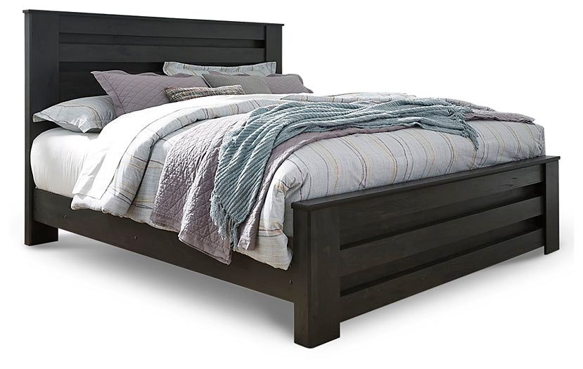Ashley Express - Cama con paneles Brinxton