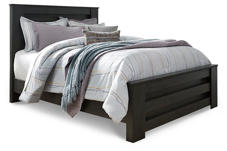 Ashley Express - Cama con paneles Brinxton
