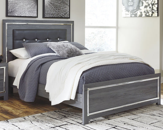 Ashley Express - Cama con paneles Lodanna