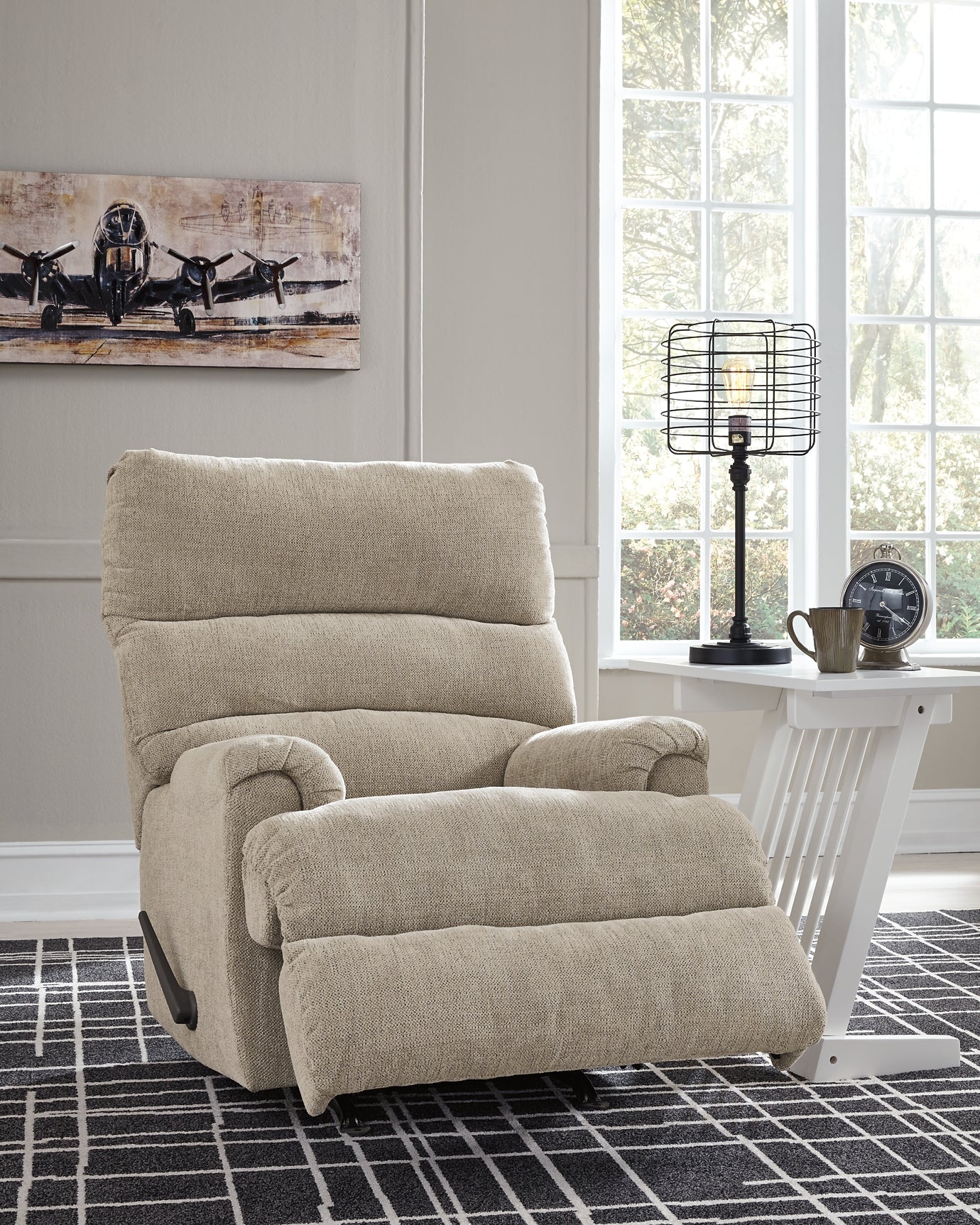Sillón reclinable mecedor Man Fort