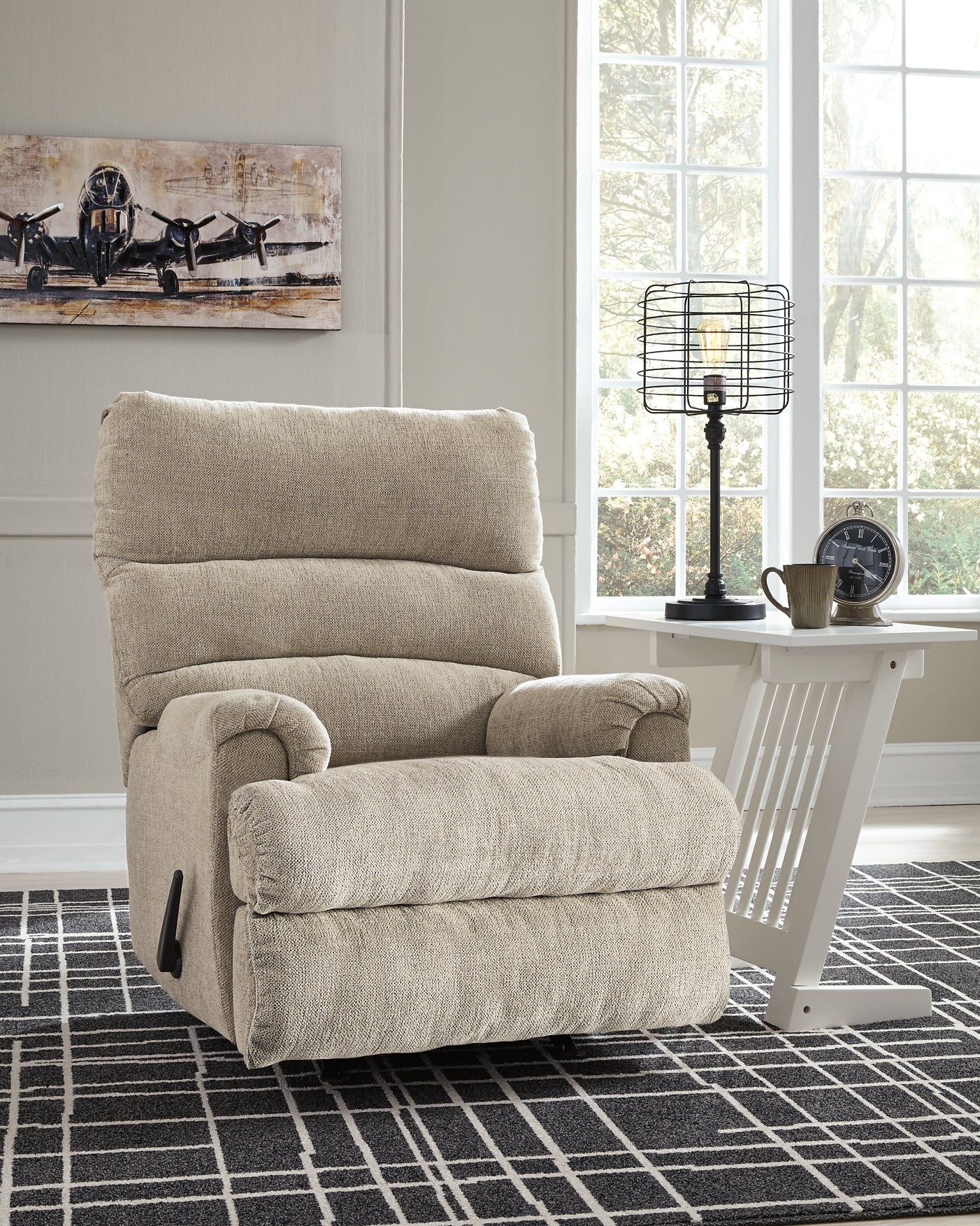 Sillón reclinable mecedor Man Fort