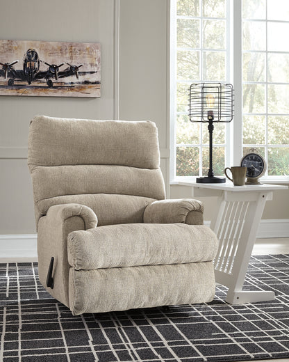 Sillón reclinable mecedor Man Fort