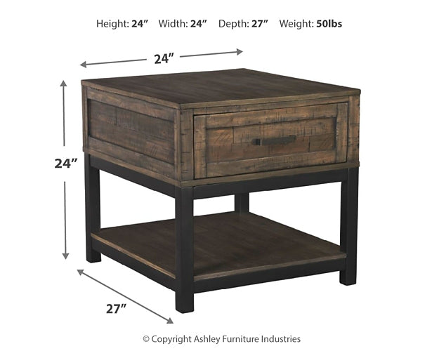 Ashley Express - Mesa auxiliar rectangular Johurst