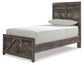 Ashley Express - Cama con paneles Wynnlow Crossbuck