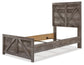 Ashley Express - Cama con paneles Wynnlow Crossbuck