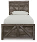Ashley Express - Cama con paneles Wynnlow Crossbuck