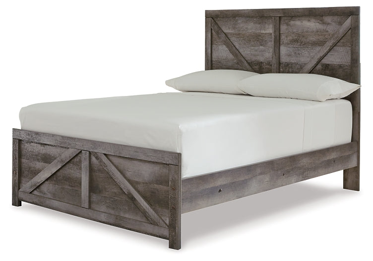 Ashley Express - Cama con paneles Wynnlow Crossbuck