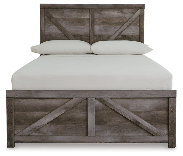 Ashley Express - Cama con paneles Wynnlow Crossbuck